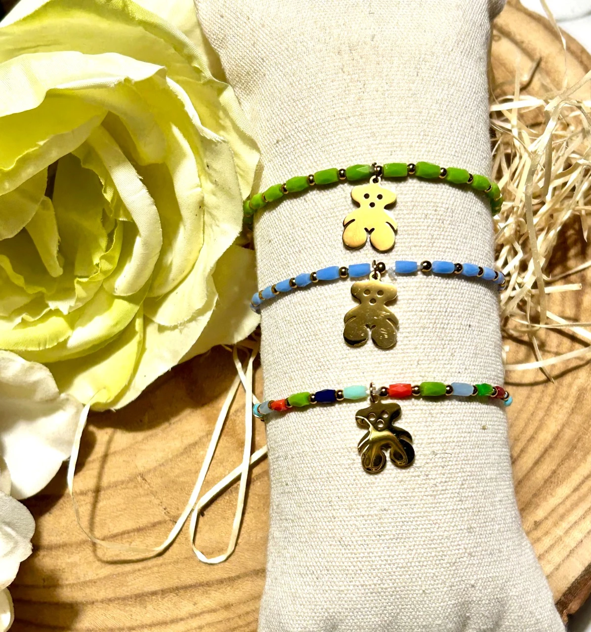Elastic bracelet with TOUS-inspired colors – photo 12